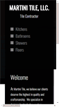 Mobile Screenshot of martinitile.com